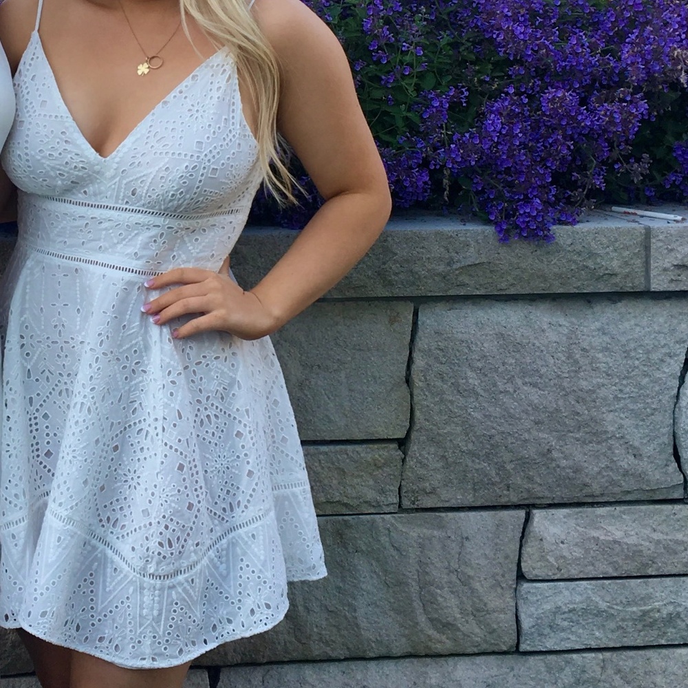 White Evernew Dress